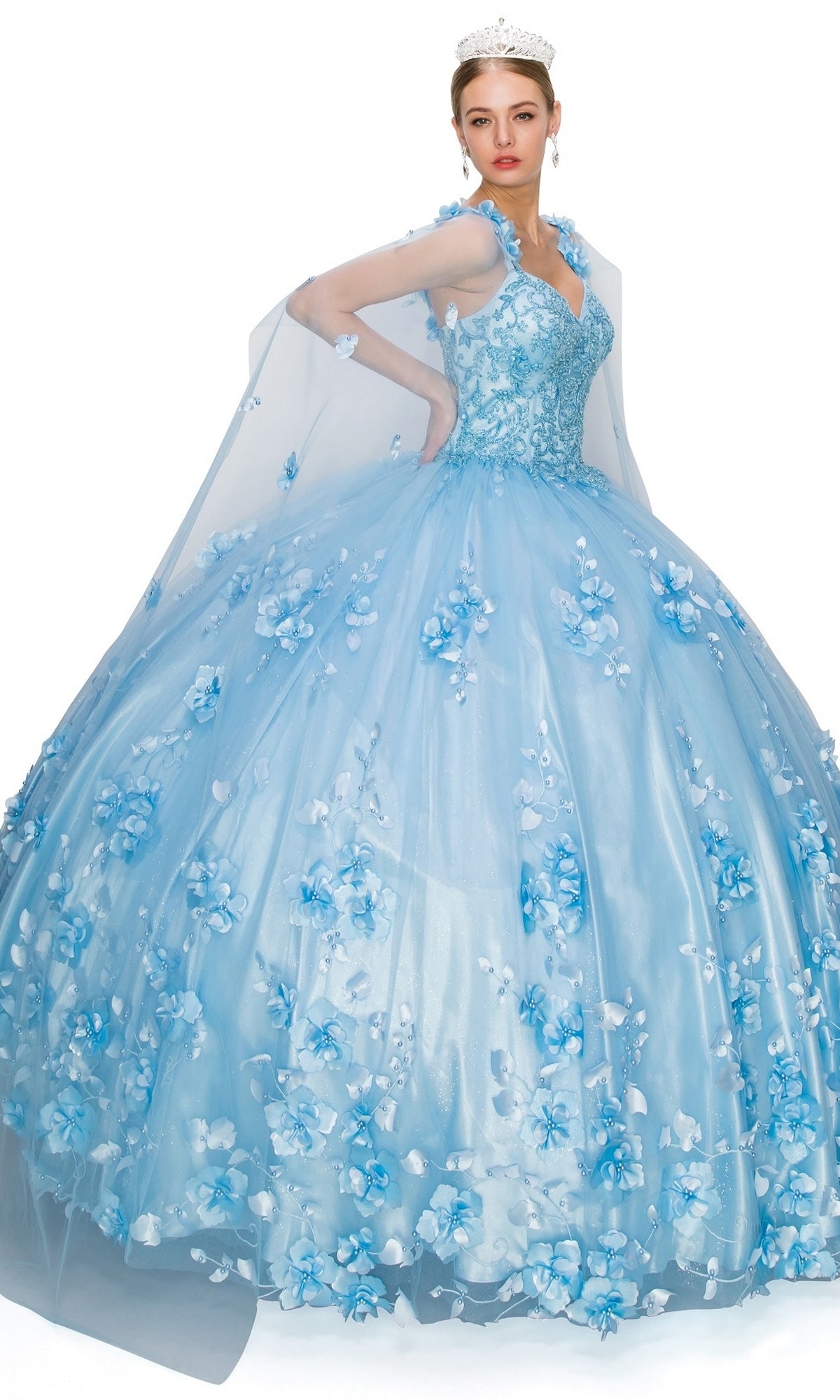 Quinceanera Ball Gown 8030J