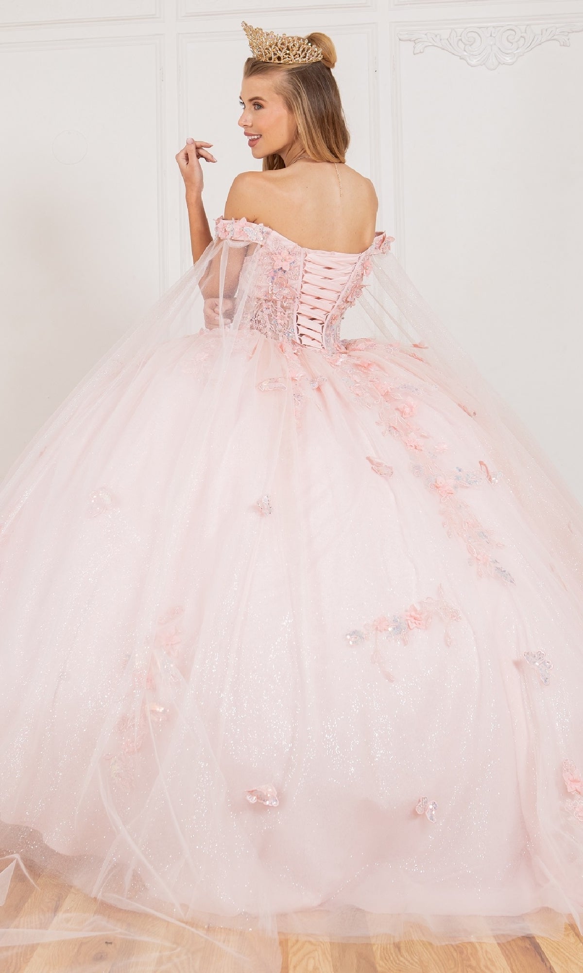 Quinceanera Dress: Cinderella Couture 8075J