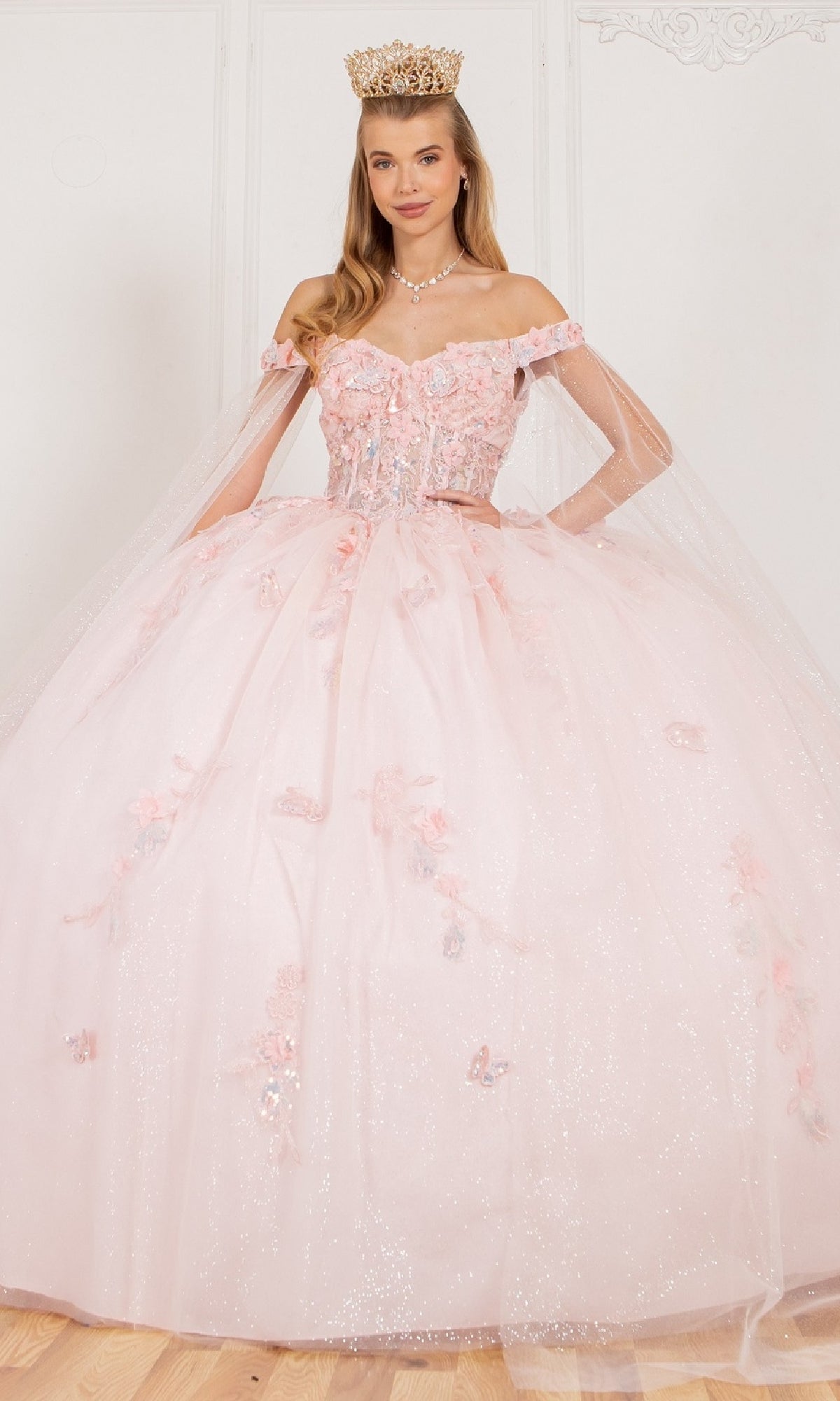 Quinceanera Dress: Cinderella Couture 8075J