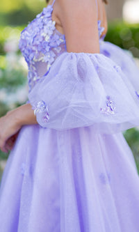 Lilac Purple Prom Ball Gown 8130J