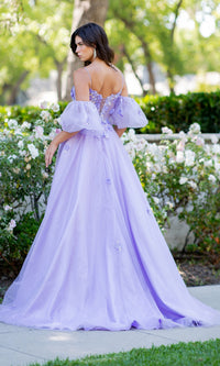 Lilac Purple Prom Ball Gown 8130J