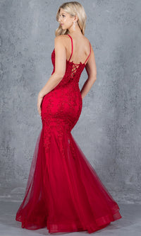 Long Prom Dress: Cinderella Couture 8175J