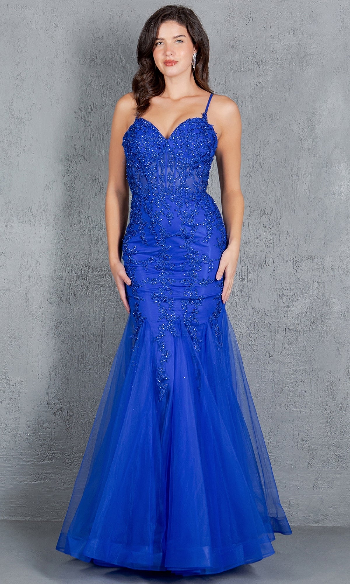 Long Prom Dress: Cinderella Couture 8175J