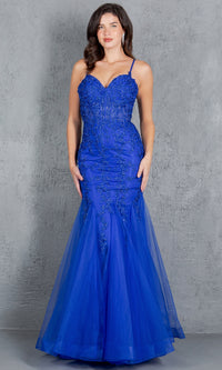 Long Prom Dress: Cinderella Couture 8175J