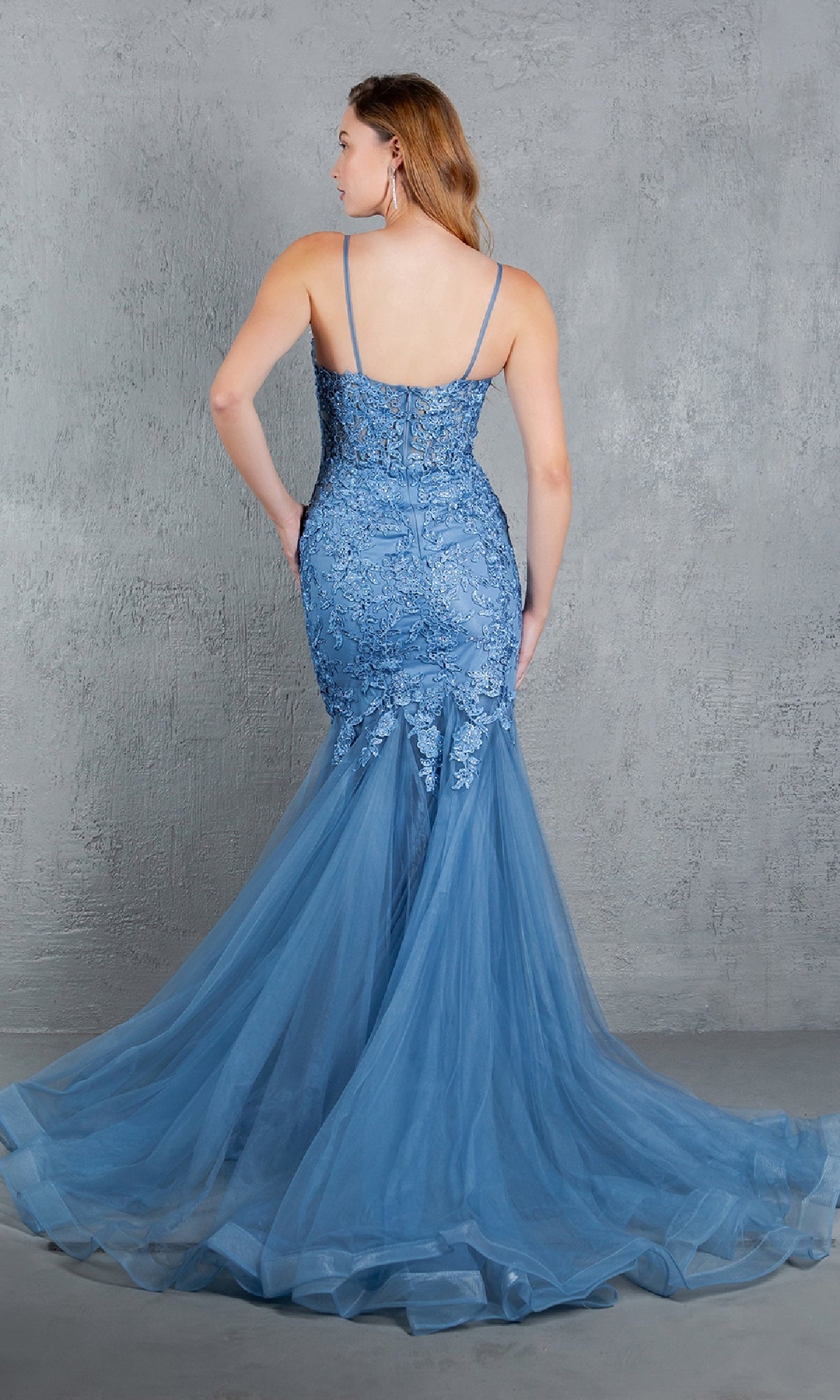 Long Prom Dress: Cinderella Couture 8178J