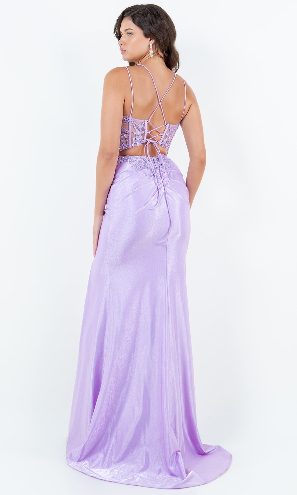 Long Prom Dress: Cinderella Couture 8185J