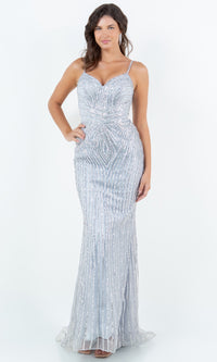 Long Prom Dress: Cinderella Couture 8268J