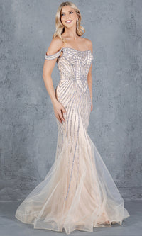 Long Prom Dress: Cinderella Couture 8271J