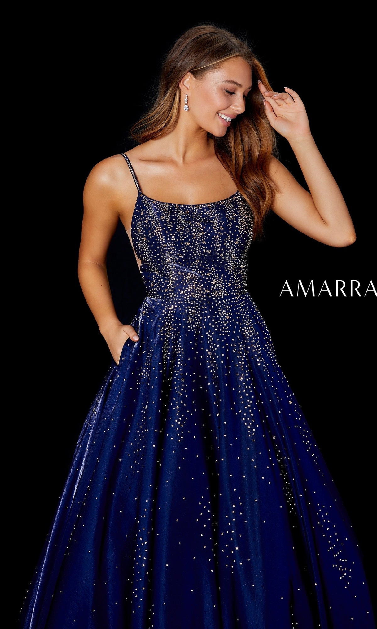 Long Prom Dress: Amarra 87292