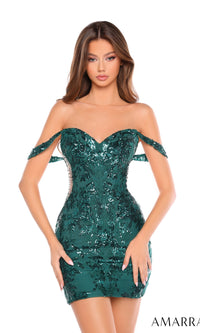 Short Homecoming Dress 88054 by Amarra