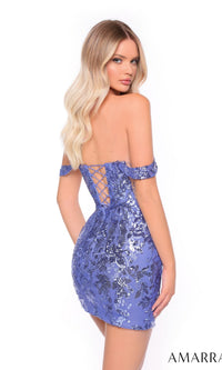 Short Homecoming Dress 88054 by Amarra