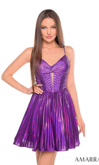 Short Homecoming Dress 88059 by Amarra