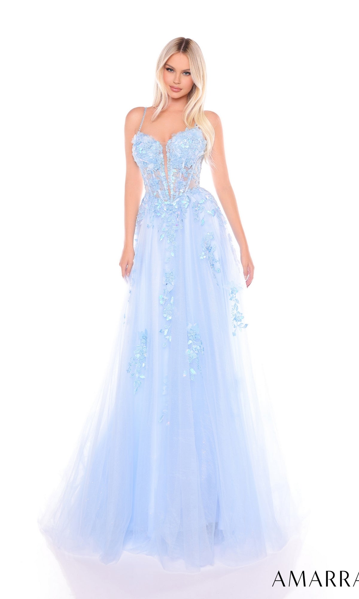 Long Formal Dress: Amarra 88086