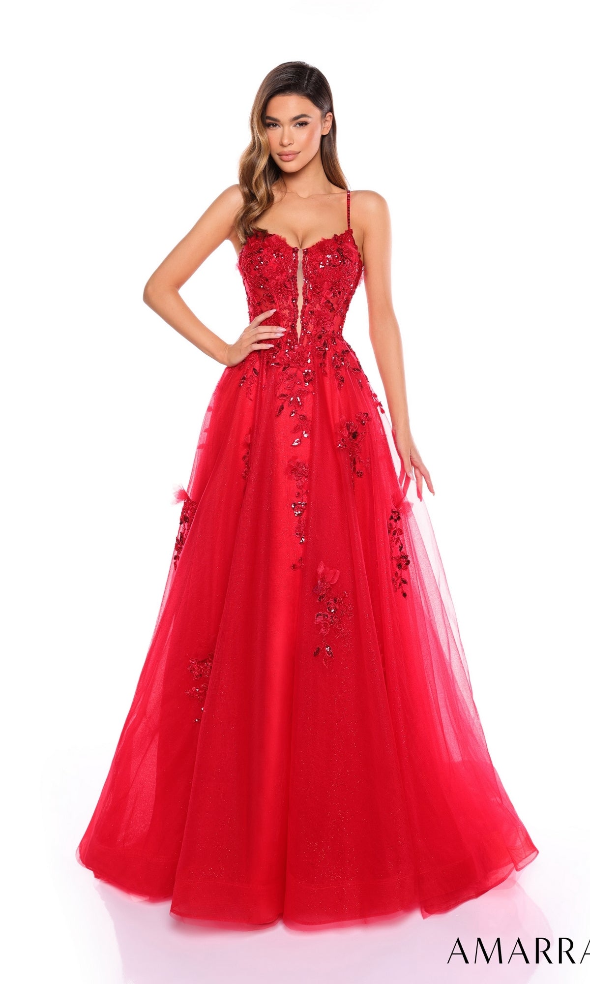 Long Formal Dress: Amarra 88086