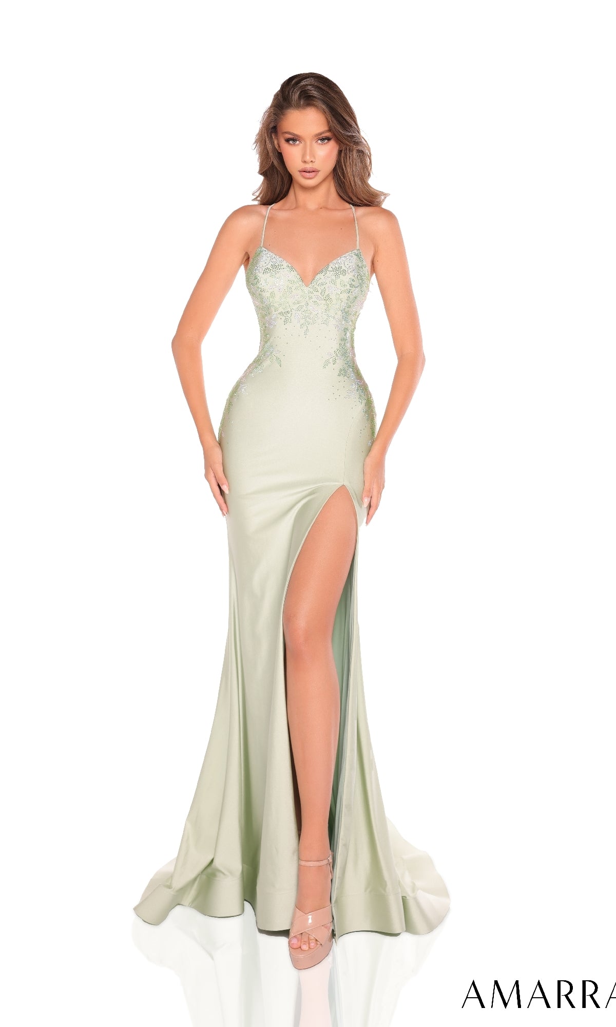 Long Prom Dress: Amarra 88235