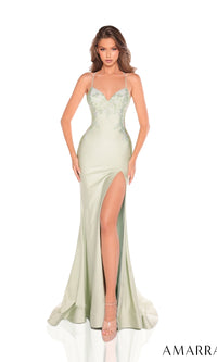 Long Prom Dress: Amarra 88235