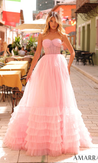 Strapless Prom Ball Gown: Amarra 88277