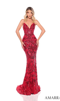 Long Prom Dress: Amarra 88288