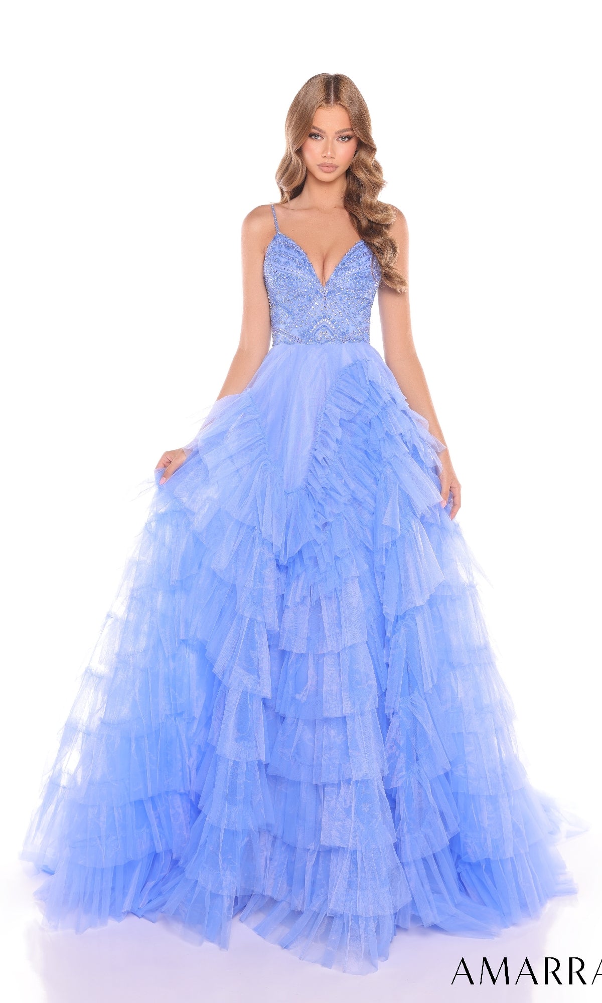 Long Prom Dress: Amarra 88296