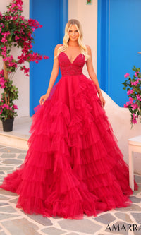 Long Prom Dress: Amarra 88296