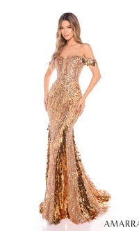 Sequin Mermaid Prom Dress: Amarra 88298