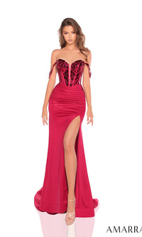 Long Prom Dress: Amarra 88355