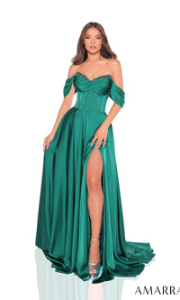 Long Prom Dress: Amarra 88367