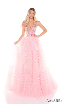 Long Prom Dress: Amarra 88369