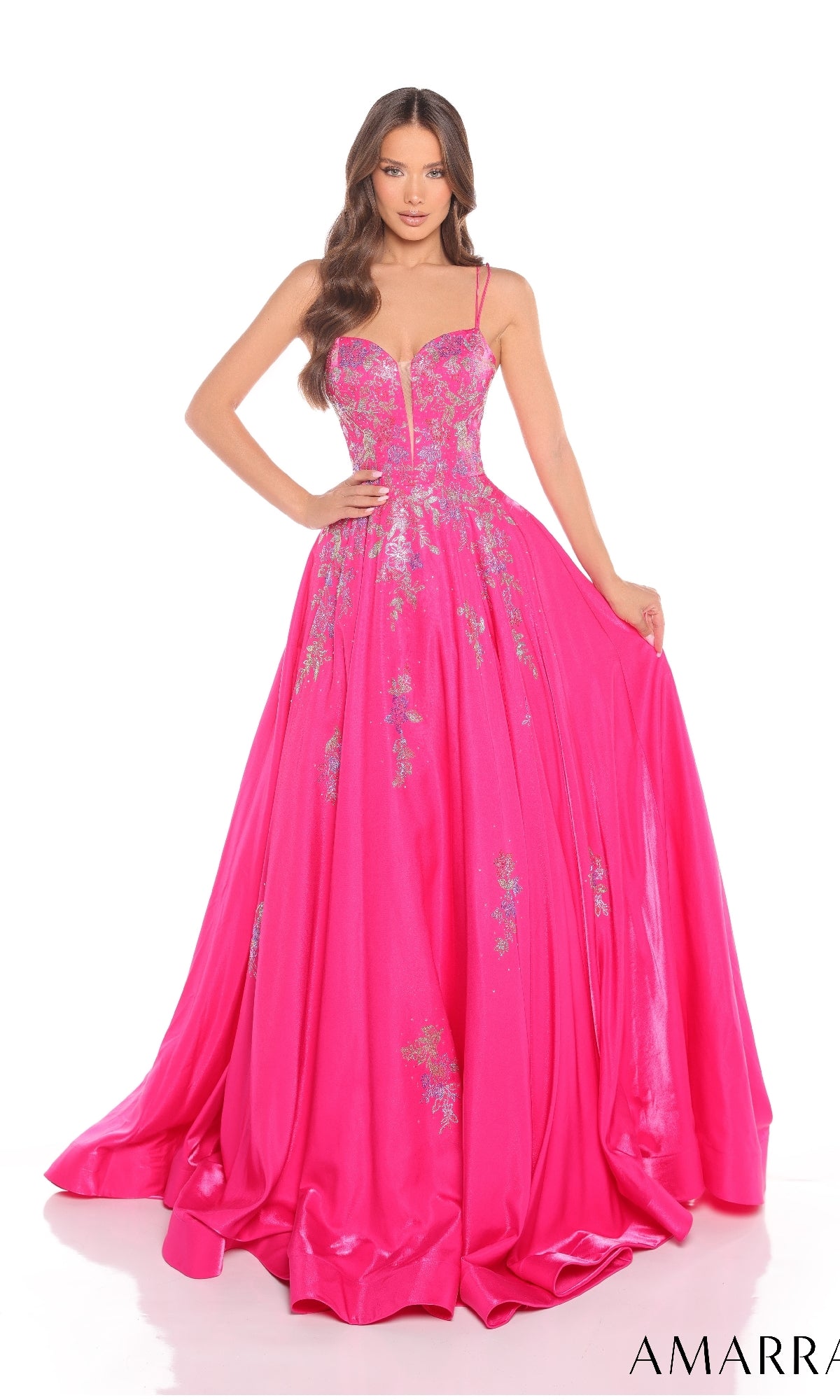 Long Prom Dress: Amarra 88379