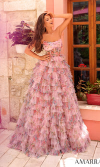 Long Prom Dress: Amarra 88397