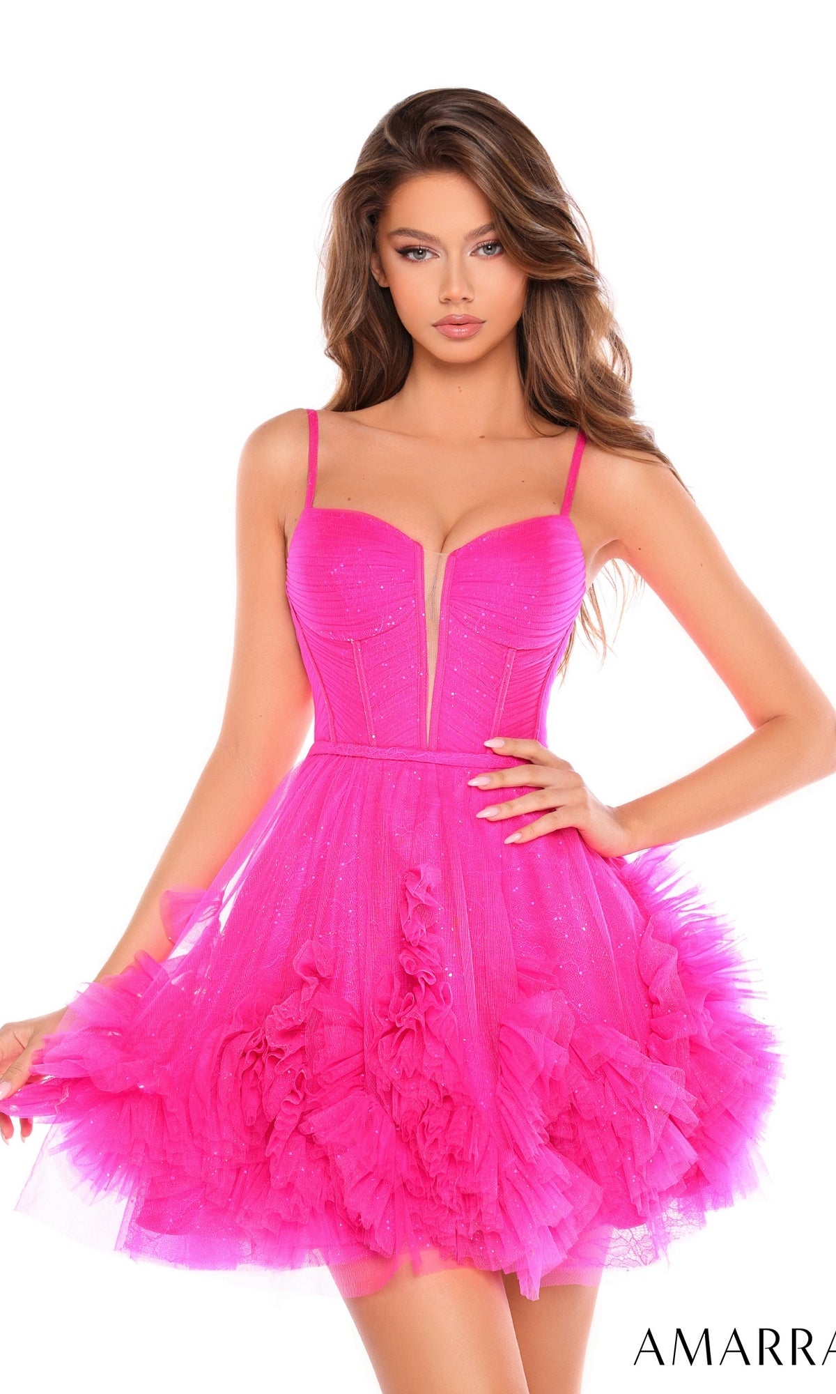 Short Homecoming Dress 88677 by Amarra