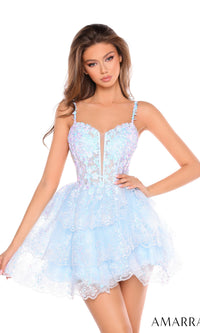 Short Homecoming Dress 88705 by Amarra