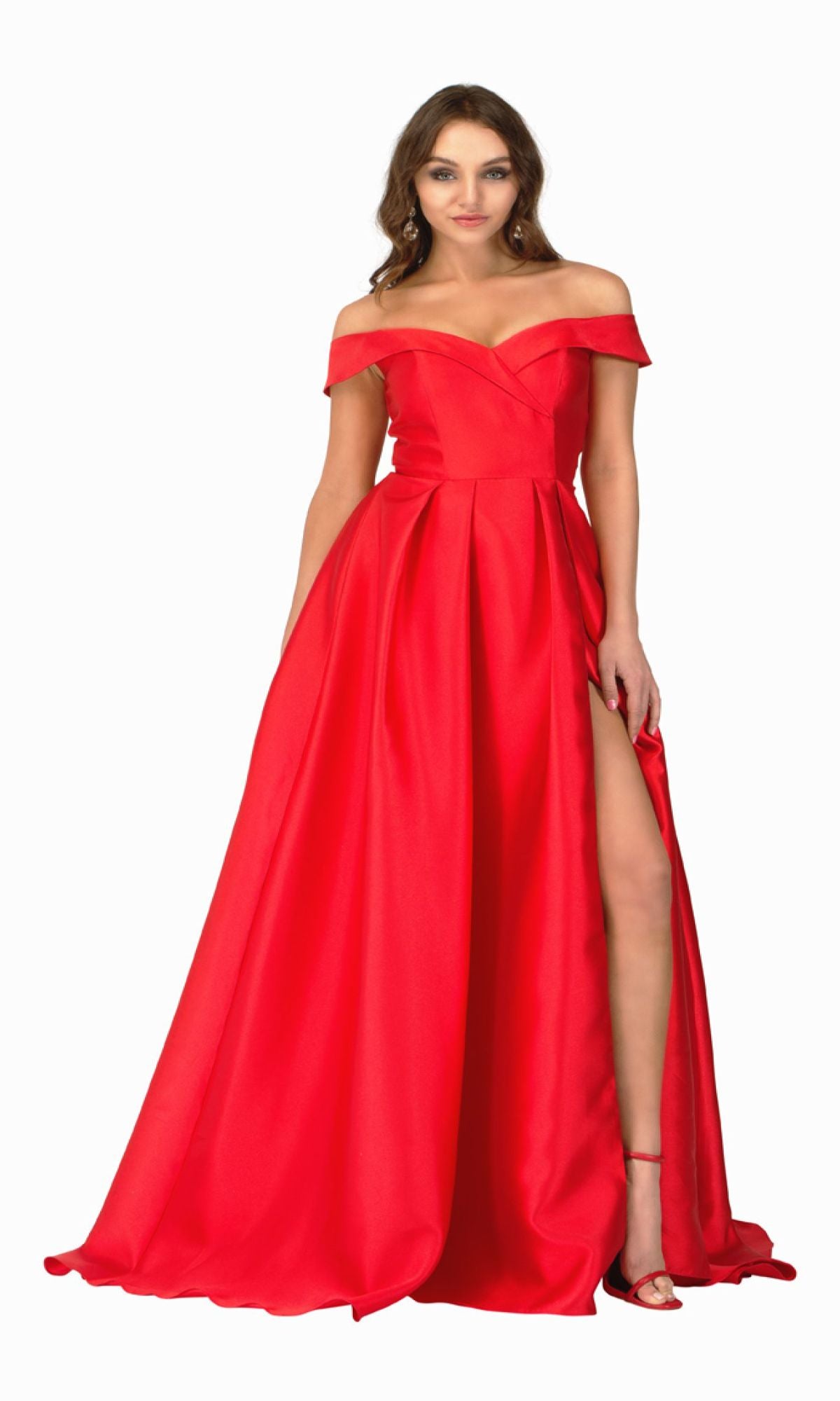 Classic Mikado Prom Ball Gown: Abby Paris 90023