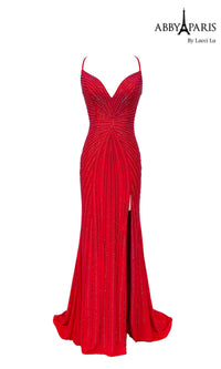 Long Prom Dress: Abby Paris 90213