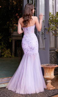 Strapless Mermaid Prom Dress: Andrea & Leo A1388