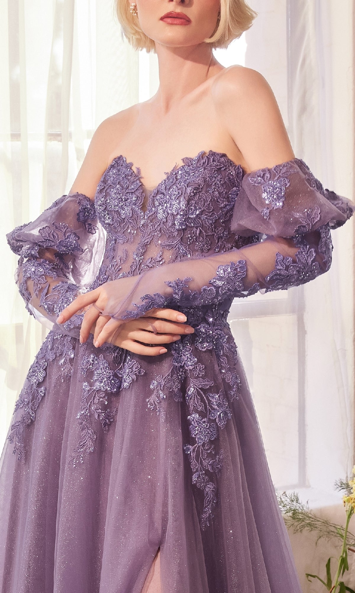 Light Purple Prom Dress: Andrea & Leo A1398