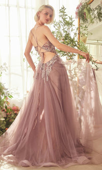 Pastel Purple Prom Ball Gown: Andrea & Leo A1419