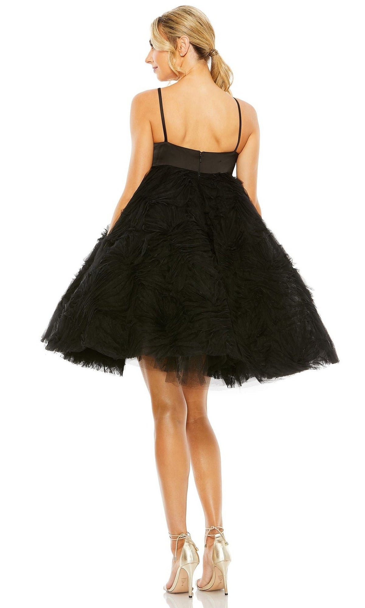 Short Black Party Dress A20583 by Mac Duggal