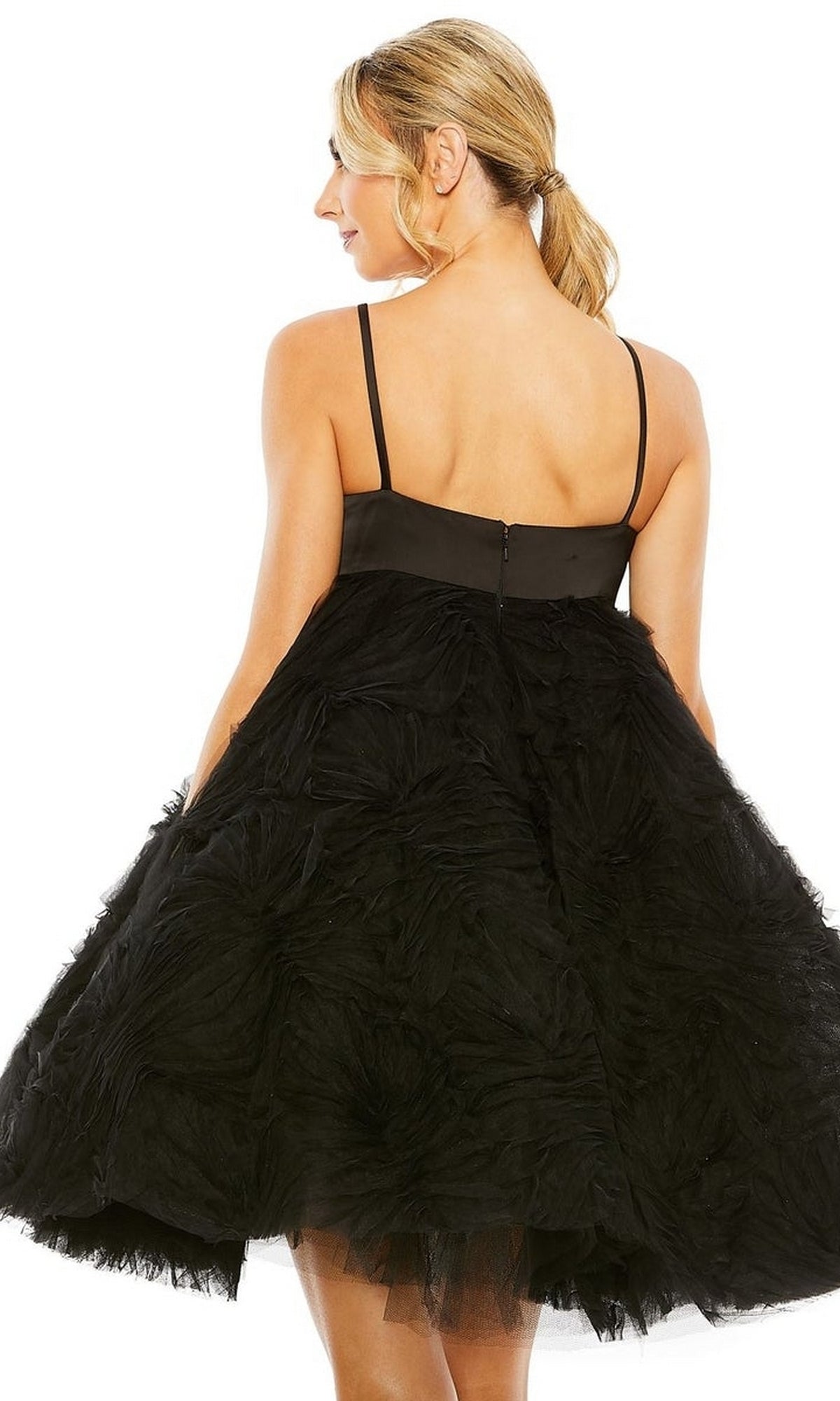 Short Black Party Dress A20583 by Mac Duggal