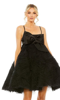 Short Black Party Dress A20583 by Mac Duggal