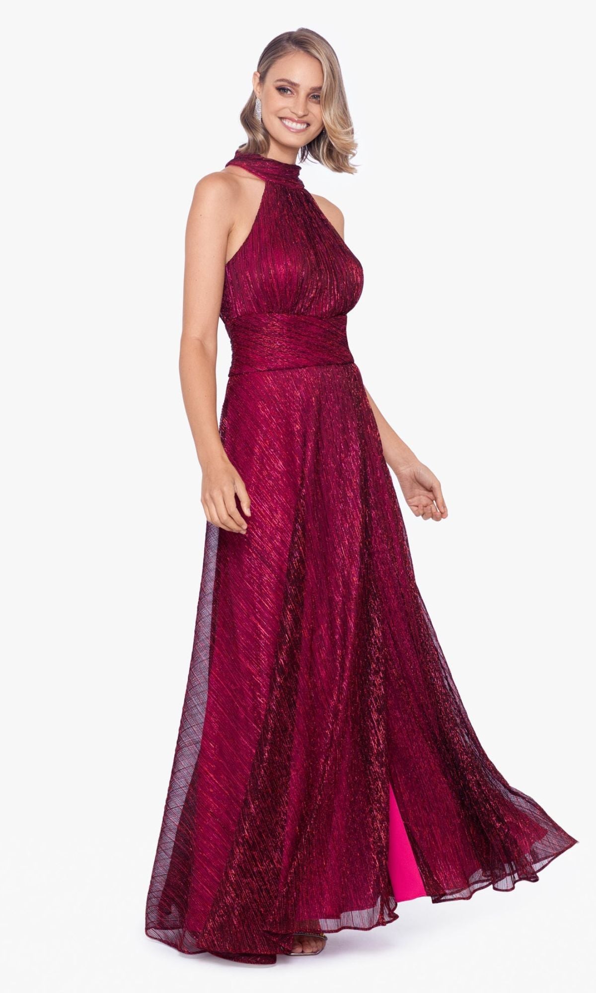 Betsy and adam 2024 red prom dress