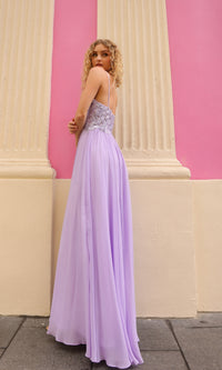 Long Pastel A-Line Prom Dress C1462