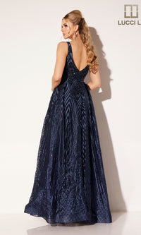 Long Prom Dress: Lucci Lu C8074