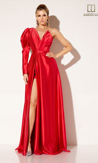 Long Formal Dress: Lucci Lu C8098