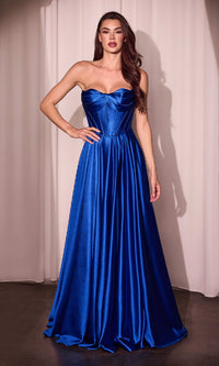 Long Prom Dress: Ladivine CD378