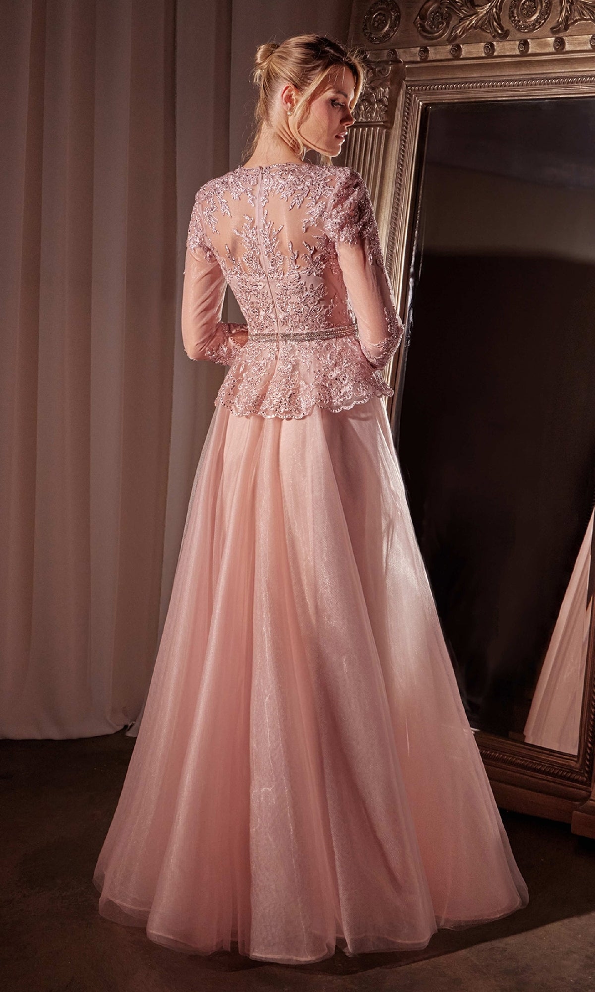 Dusty Rose Formal Dress: Ladivine CD789