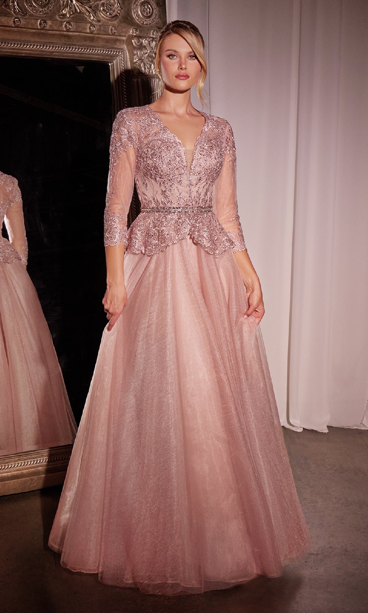 Dusty Rose Formal Dress: Ladivine CD789