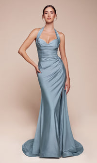 Long Prom Dress: Ladivine CD796