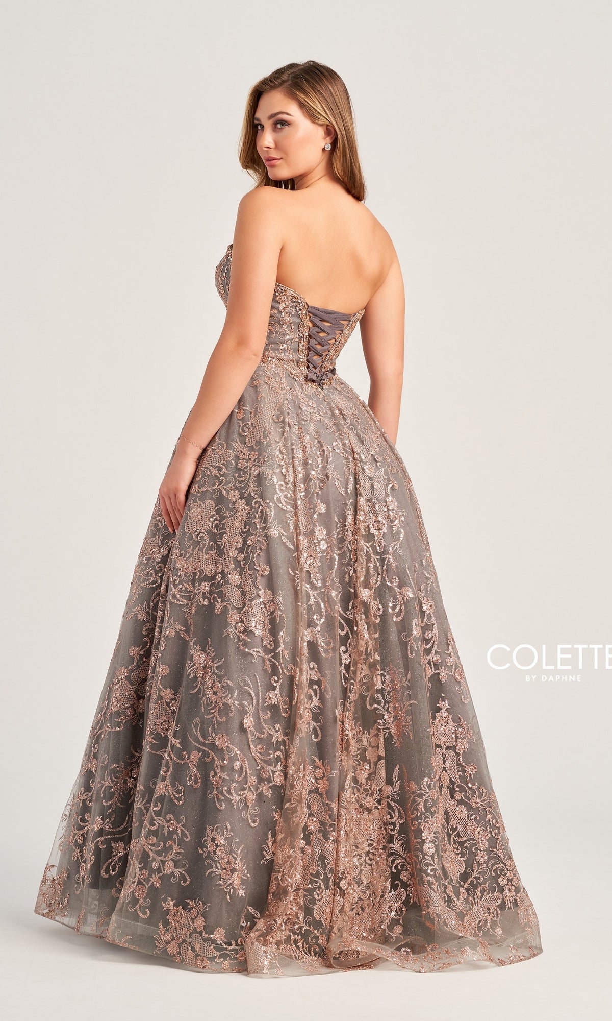 Pewter Pageant Dresses