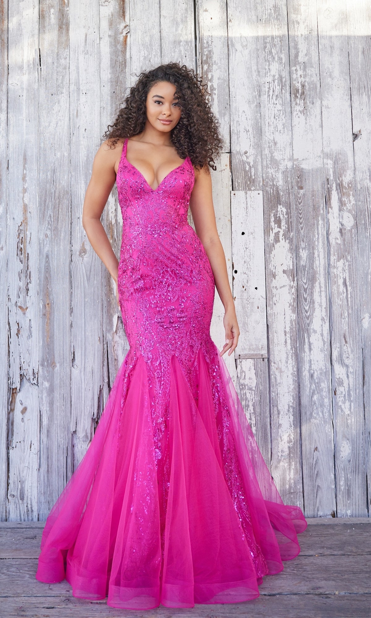 Prom girl mermaid dress hotsell